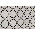 Mosaic Đá Marble W&B Circle - SaigonCasa | Curated Surfaces & Contemporary Living