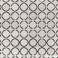 Mosaic Đá Marble W&B Circle - SaigonCasa | Curated Surfaces & Contemporary Living