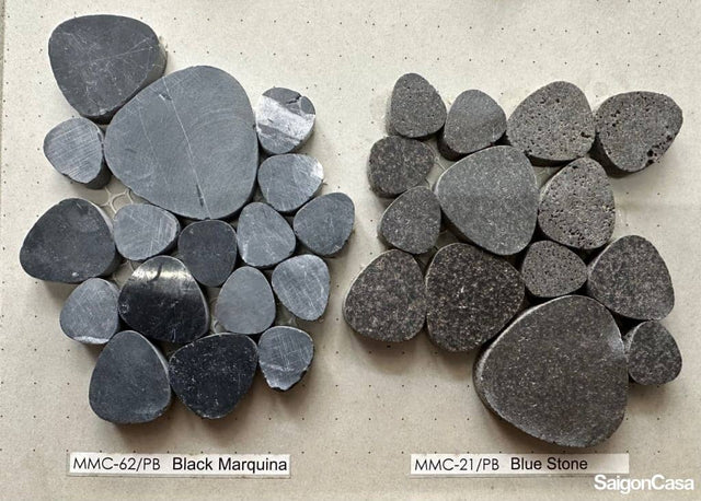 Mosaic Đá Stone Pebble - SaigonCasa | Curated Surfaces & Contemporary Living