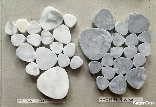 Mosaic Đá Stone Pebble - SaigonCasa | Curated Surfaces & Contemporary Living