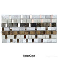 Mosaic Đá + Thủy Tinh - SaigonCasa | Curated Surfaces & Contemporary Living