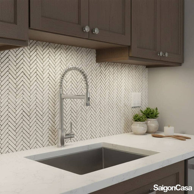 Mosaic Đá Tự Nhiên Vis - SaigonCasa | Curated Surfaces & Contemporary Living