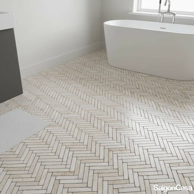 Mosaic Đá Tự Nhiên Vis - SaigonCasa | Curated Surfaces & Contemporary Living
