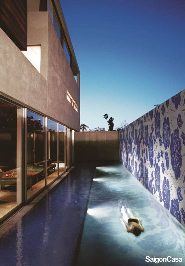 Mosaic Hồ Bơi Bisazza - SaigonCasa | Curated Surfaces & Contemporary Living