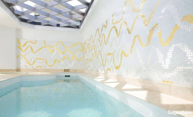 Mosaic Hồ Bơi Bisazza - SaigonCasa | Curated Surfaces & Contemporary Living