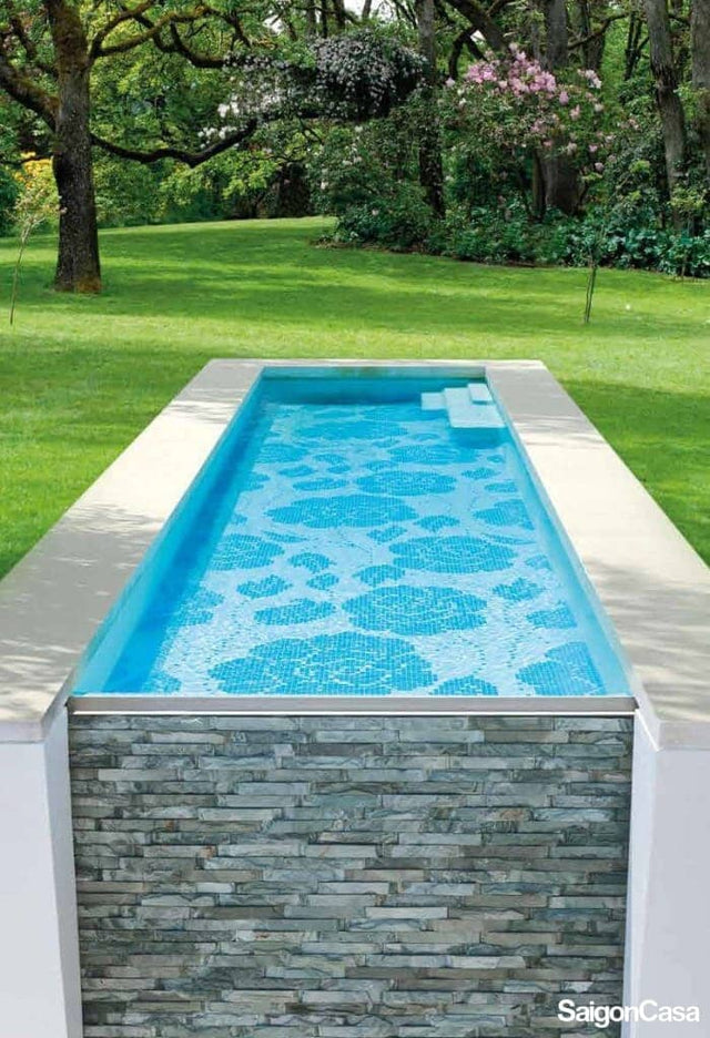 Mosaic Hồ Bơi Bisazza - SaigonCasa | Curated Surfaces & Contemporary Living