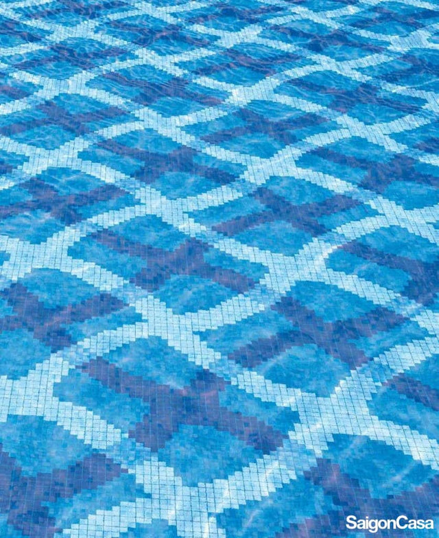 Mosaic Hồ Bơi Bisazza - SaigonCasa | Curated Surfaces & Contemporary Living