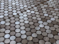 Mosaic Kim Loại Đồng Xu Màu Nâu Tobaco - SaigonCasa | Curated Surfaces & Contemporary Living