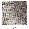 Mosaic Kim Loại Lục Giác Metal Hexagon - SaigonCasa | Curated Surfaces & Contemporary Living