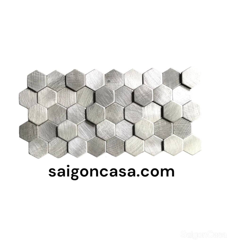 Mosaic Kim Loi Lc Giác Metal Hexagon