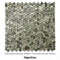Mosaic Kim Loại Lục Giác Metal Hexagon - SaigonCasa | Curated Surfaces & Contemporary Living