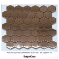 Mosaic Kim Loại Lục Giác Metal Hexagon - SaigonCasa | Curated Surfaces & Contemporary Living
