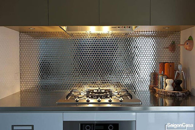 mosaic kim loại Metal Art 