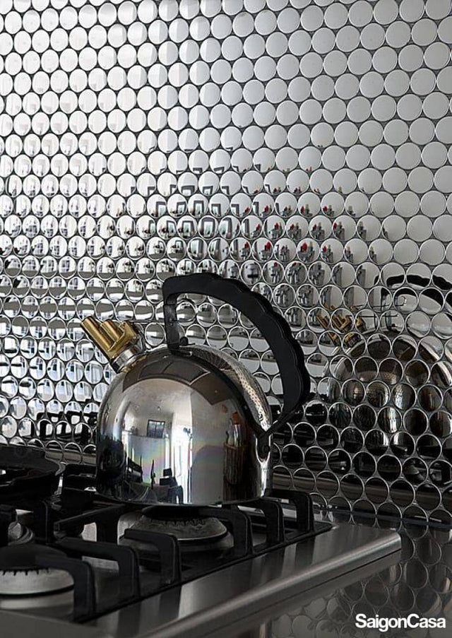 mosaic kim loại Metal Art 