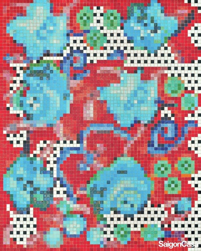 mosaic thủy tinh Bisazza Affresco