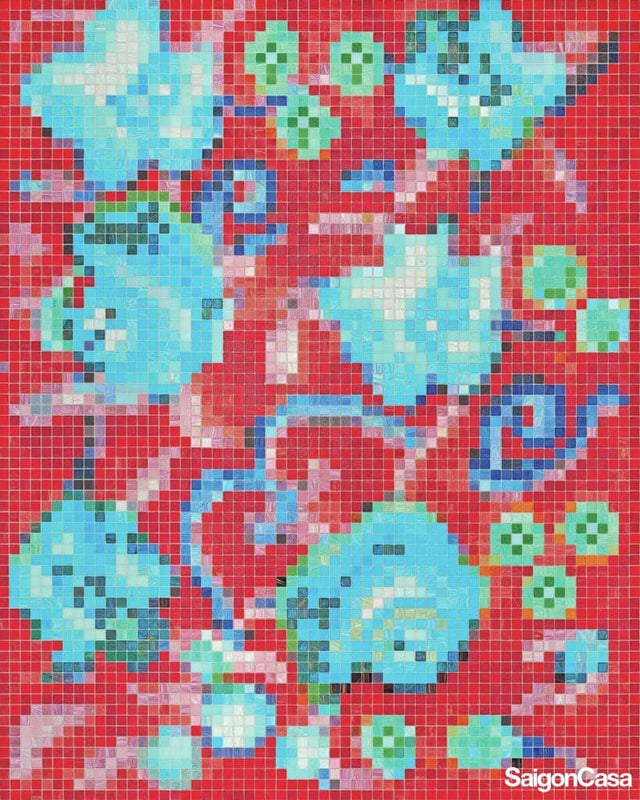 mosaic thủy tinh Bisazza Affresco