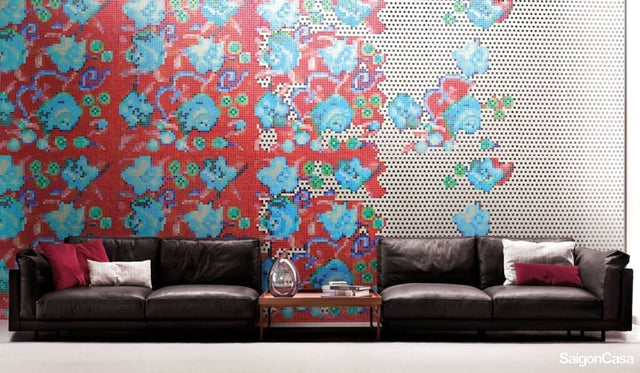 mosaic thủy tinh Bisazza Affresco