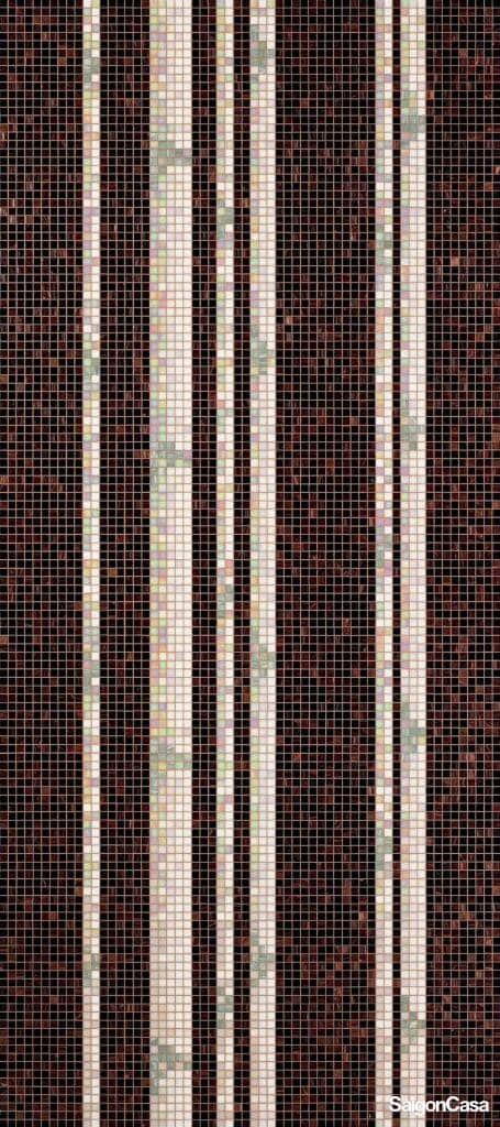 Mosaic Thủy Tinh Bisazza Bamboo Black - SaigonCasa | Curated Surfaces & Contemporary Living