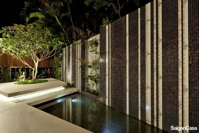 Mosaic Thủy Tinh Bisazza Bamboo Black - SaigonCasa | Curated Surfaces & Contemporary Living