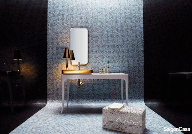 Mosaic Thủy Tinh Bisazza Blends - SaigonCasa | Curated Surfaces & Contemporary Living