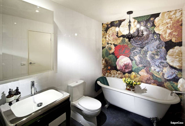 Mosaic Thủy Tinh Bisazza Bouquet - SaigonCasa | Curated Surfaces & Contemporary Living