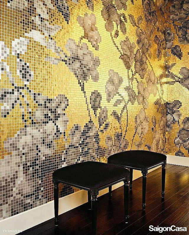 Bisazza Hanami Oro Mosaic