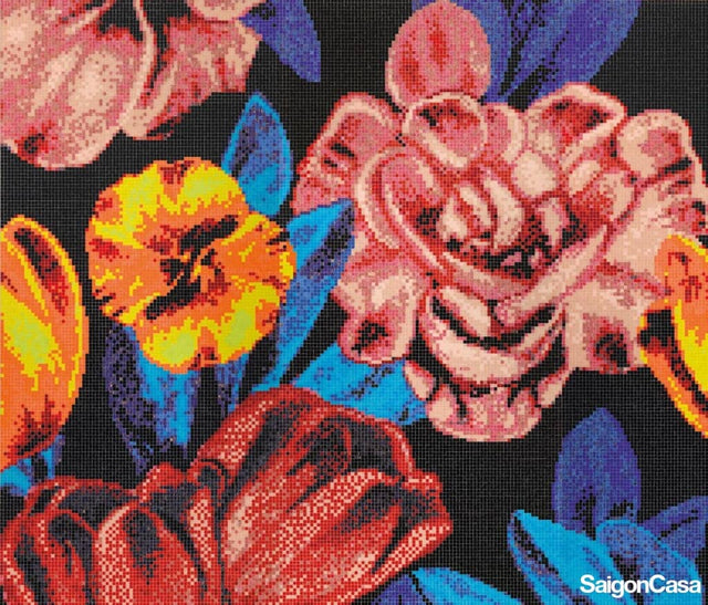 Mosaic Bisazza Super Flowers