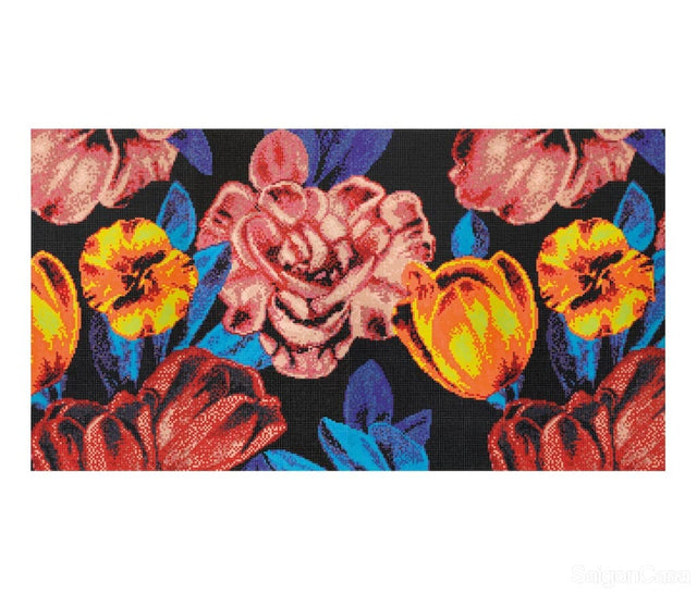 Mosaic Thủy Tinh Bisazza Super Flowers - SaigonCasa | Curated Surfaces & Contemporary Living