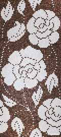 Mosaic Thủy Tinh Bisazza Winter Flowers Bianco - SaigonCasa | Curated Surfaces & Contemporary Living