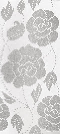 Mosaic Thủy Tinh Bisazza Winter Flowers Bianco - SaigonCasa | Curated Surfaces & Contemporary Living