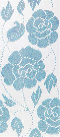 Mosaic Thủy Tinh Bisazza Winter Flowers Bianco - SaigonCasa | Curated Surfaces & Contemporary Living