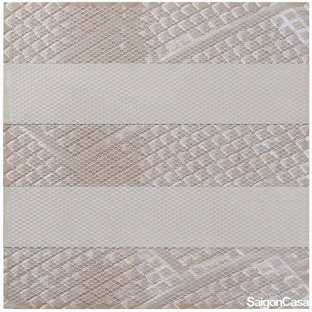 Mosaic Trang Trí Patchwork B&W Mix