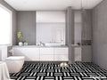 Patchwork B&W Stripes - SaigonCasa | Curated Surfaces & Contemporary Living