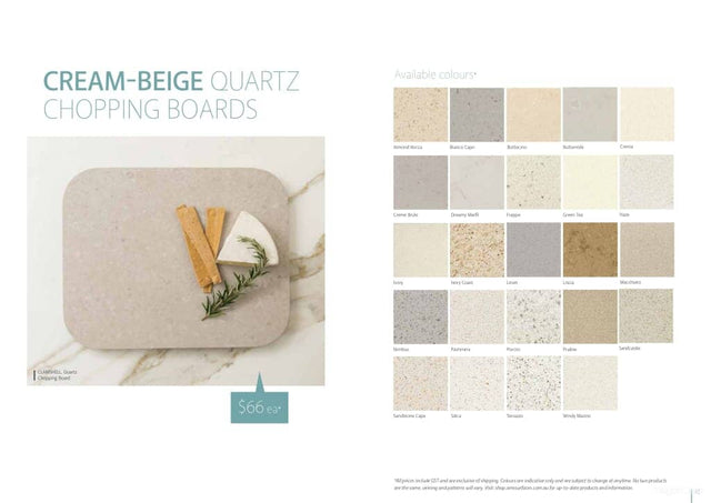 Thớt Đá Thạch Anh - Quartz - SaigonCasa | Curated Surfaces & Contemporary Living