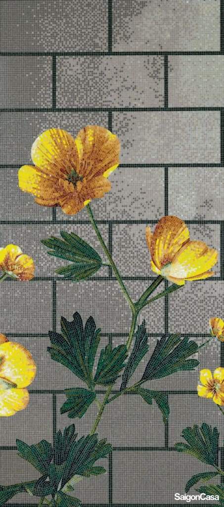 Mosaic Bisazza Ranunculus