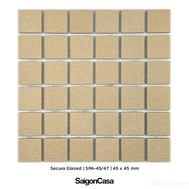 Gạch Mosaic Nhật Bản Secura Glazed - SaigonCasa | Curated Surfaces & Contemporary Living