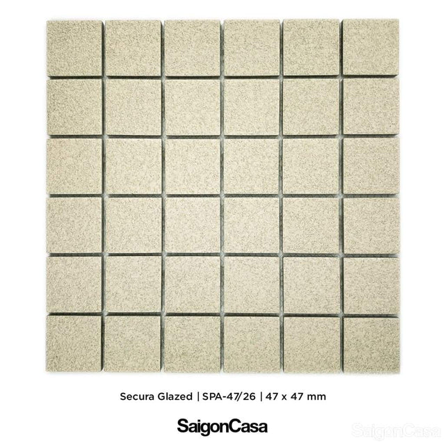 Gạch Mosaic Nhật Bản Secura Glazed - SaigonCasa | Curated Surfaces & Contemporary Living