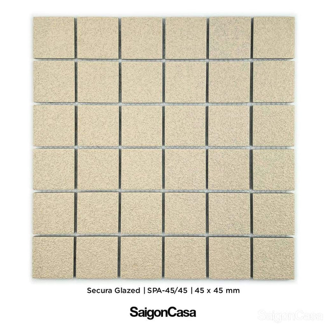 Gạch Mosaic Nhật Bản Secura Glazed - SaigonCasa | Curated Surfaces & Contemporary Living