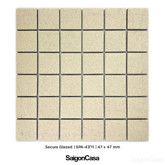Gạch Mosaic Nhật Bản Secura Glazed - SaigonCasa | Curated Surfaces & Contemporary Living