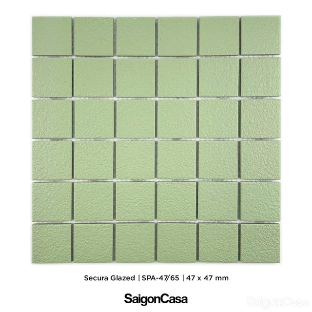 Gạch Mosaic Nhật Bản Secura Glazed - SaigonCasa | Curated Surfaces & Contemporary Living
