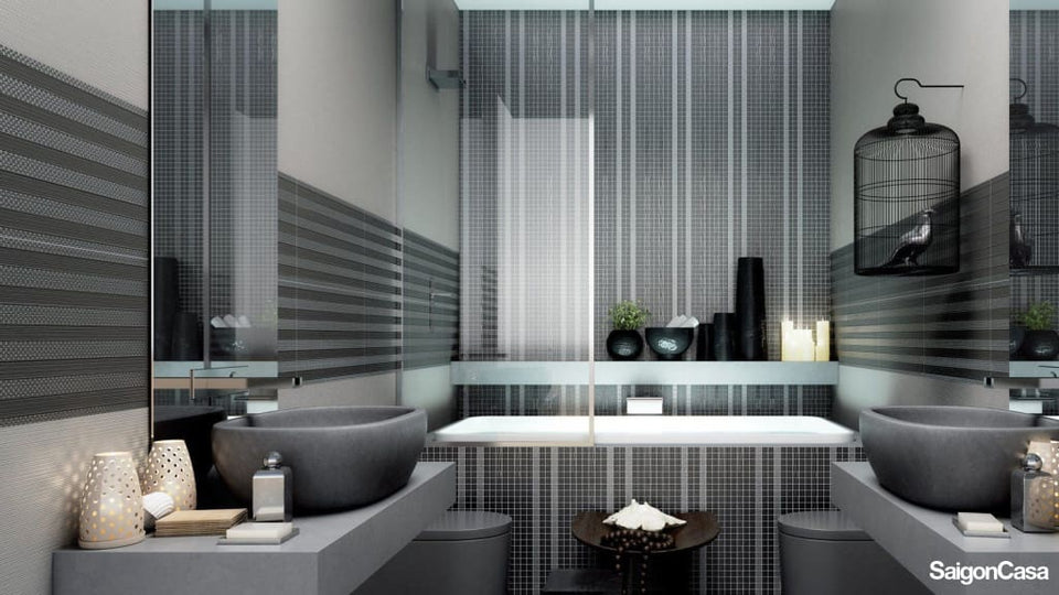 Gạch phòng Tắm Luxury Grey