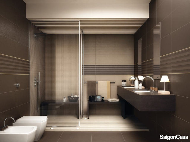 Gạch Phòng Tắm Luxury 30.5x56cm - SaigonCasa | Curated Surfaces & Contemporary Living