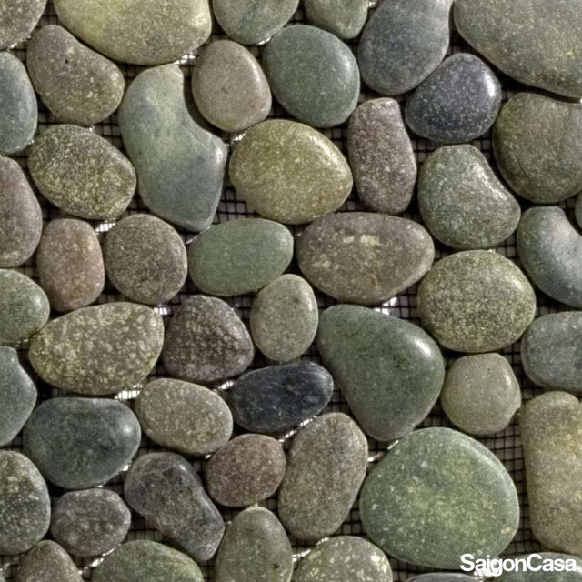 Mosaic Đá Cuội - SaigonCasa | Curated Surfaces & Contemporary Living