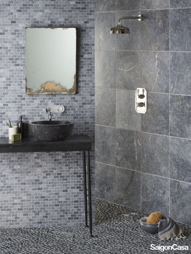 Mosaic Đá Cuội - SaigonCasa | Curated Surfaces & Contemporary Living