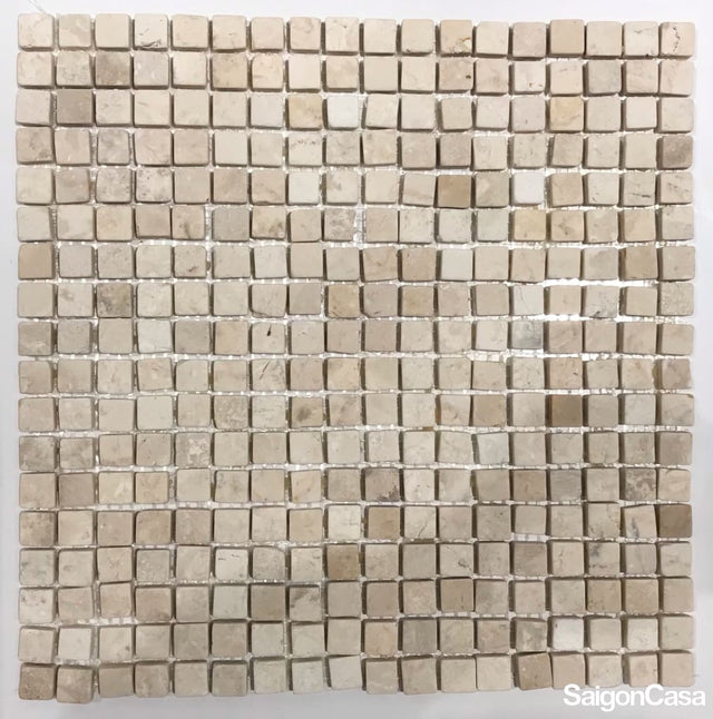 Mosaic Đá Tự Nhiên 15x15mm - SaigonCasa | Curated Surfaces & Contemporary Living