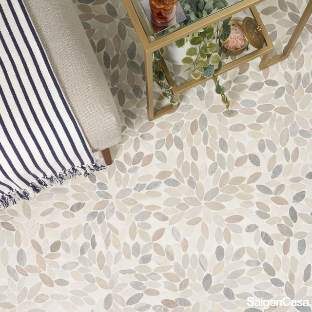 Mosaic Hoa Đá Cuội - SaigonCasa | Curated Surfaces & Contemporary Living