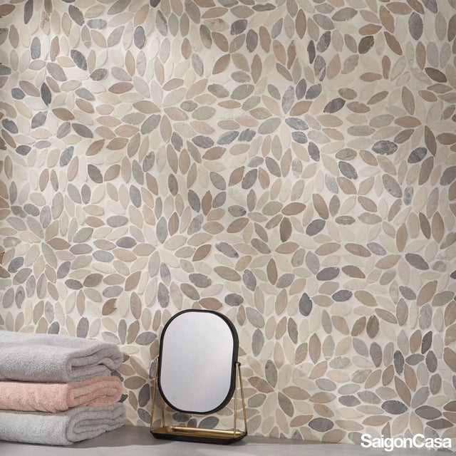 Mosaic Hoa Đá Cuội - SaigonCasa | Curated Surfaces & Contemporary Living