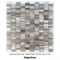 Mosaic Kim Loại Aluminium Brix - SaigonCasa | Curated Surfaces & Contemporary Living