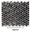 Mosaic Kim Loại Tròn - Metal Penny Round - SaigonCasa | Curated Surfaces & Contemporary Living