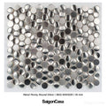 Mosaic Kim Loại Tròn - Metal Penny Round - SaigonCasa | Curated Surfaces & Contemporary Living